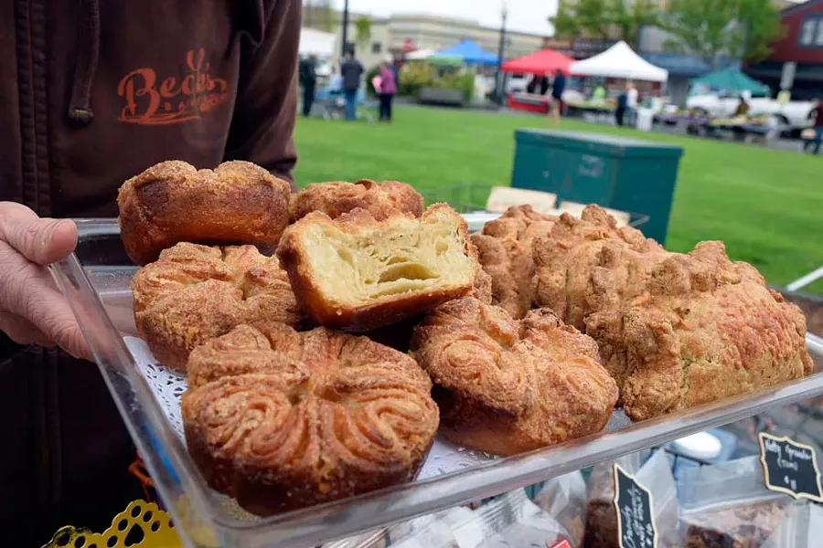 Breton buns are back. - PHOTO BY JENNIFER FUMIKO CAHILL
