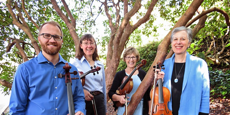 The Arcata Bay String Quartet.