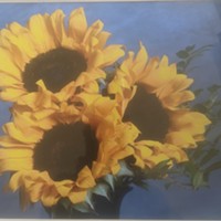 "Three Sunflowers" by Steve Lemke