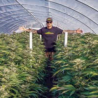 Jason Gellman of Ridgeline Farms won Best Local Cannabis Farm and Best Cultivator.