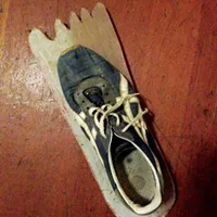 A DIY Bigfoot print maker from Stepp's lecture.