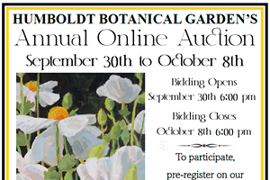 Humboldt Botanical Garden's Annual Online Auction