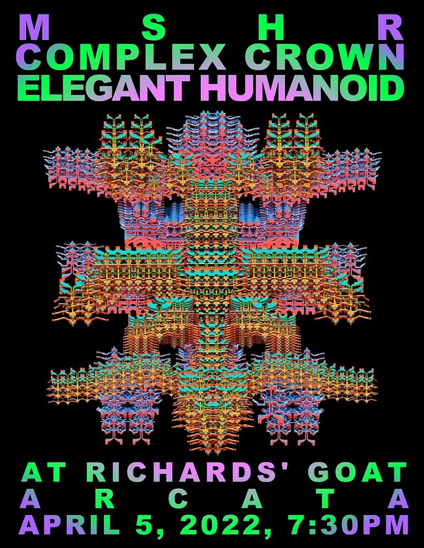 MSHR (portland) + Elegent Humanoid (open head records) + Complex Crown - Vimarsana News