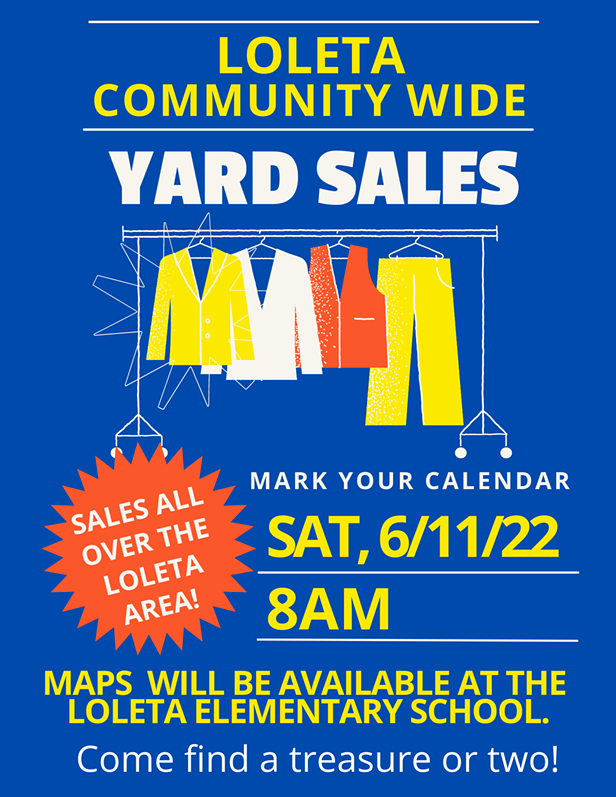 Loleta Community Wide Yard Sales - Vimarsana News