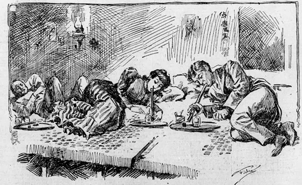 Opium Dens and 'Morphine Fiends' - Vimarsana News