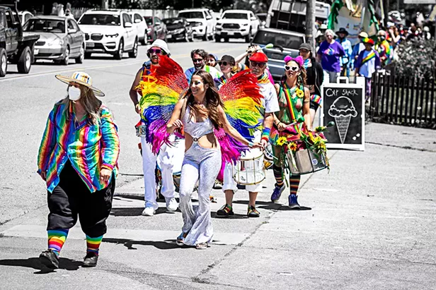 Clear Skies for Second Annual Ferndale Pride March - Vimarsana News