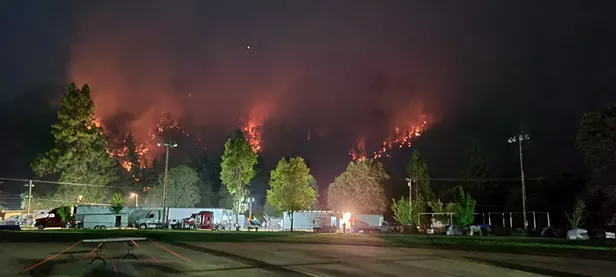 Hazardous to Unhealthy Air Near Six Rivers Complex as Fire Continues to Grow - Vimarsana News