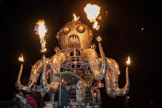 Photos: Tubas, Chocolate and a Flaming Octopus - Vimarsana News