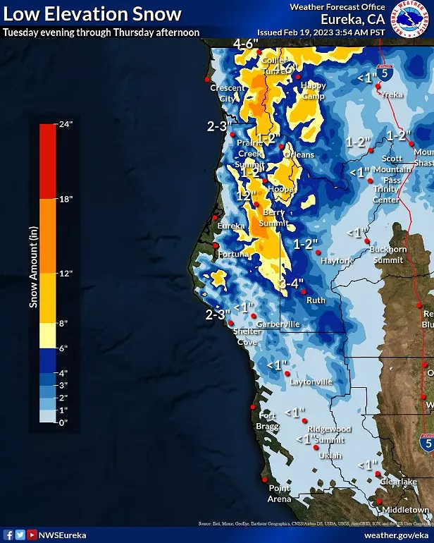 Winter Storm Watch: Snow Slated to Start Tuesday, Chance for a Coastal Dusting - Vimarsana News