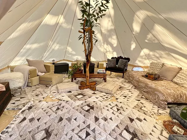 Luxury and Comfort in a Tent - Vimarsana News