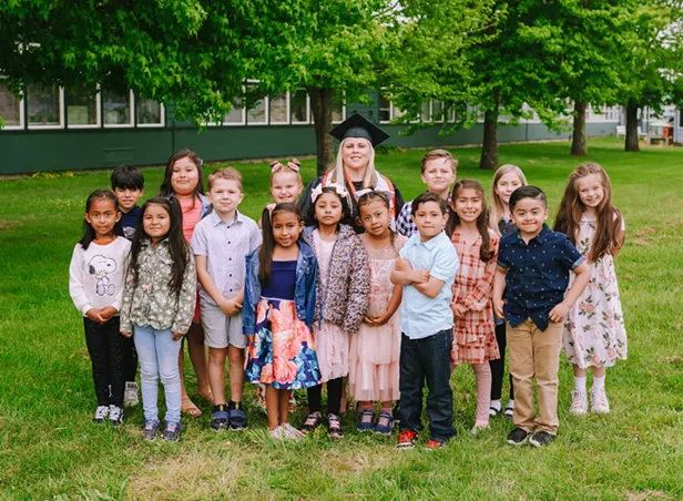 Graduation Day: A Fortuna Teacher Celebrates with her First Grade Class - Vimarsana News