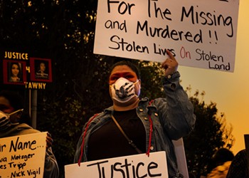 Not Invisible: Protest Seeks Justice for Missing, Murdered Native People