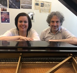 Pianists Daniela Mineva and John Chernoff - Uploaded by fredbaby