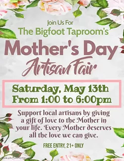 Mother's Day Artisan Fair at The Bigfoot Taproom - Uploaded by The Bigfoot Taproom