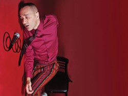 COURTESY OF THE ARTIST - Theo Bleckmann brings jazz vocals to HSU's Fulkerson Recital Hall on Friday, Feb. 10 at 8 p.m.