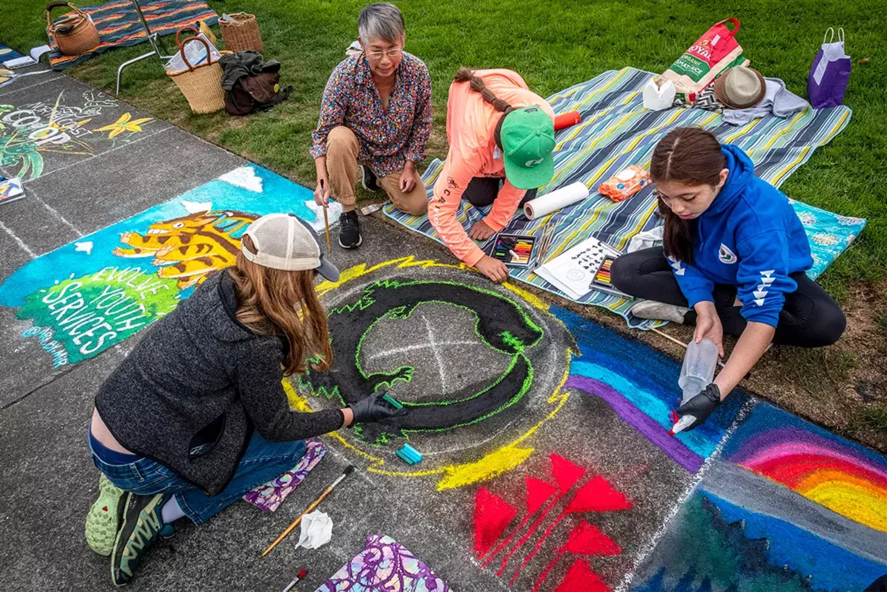 Pastels on the Plaza's Fleeting Beauty Returns Get Out North Coast