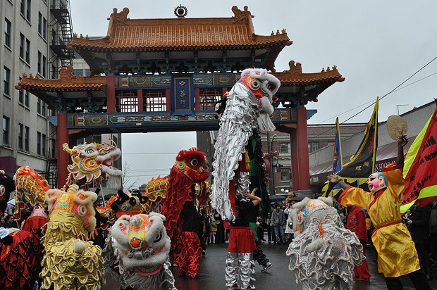 Unlike the Georgian calendar, Chinese New Year is variable, falling between Jan. 21 and Feb. 20 (second new moon after winter solstice). This Year of the Snake (Shé) started on Feb. 10, 2013. - JOE MABEL, WIKIPEDIA COMMONS