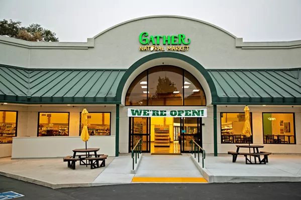 AIRY AND SPACIOUS Gather Natural Market is just down the road from Downtown Atascadero on El Camino. There's always plenty of parking, and the high ceilings, large windows, and wide aisles, make shopping like a breezy walk in the park. - PHOTO COURTESY OF EMMET ARRIES