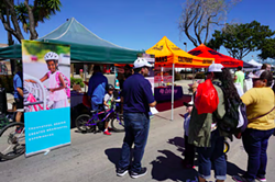 FINDING FEEDBACK Santa Maria sought public engagement throughout its drafting process for the now complete Active Transportation Plan, including at Open Streets Santa Maria in 2019. A virtual town hall is slated for Sept. 30. - PHOTO COURTESY OF CITY OF SANTA MARIA