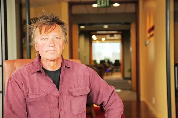 FROM THE ROCK TO L.A. Morro Bay musician Easton Everett's new song, "Flint and Pitch," lands on Los Angeles radio station KPFK 90.7FM. - PHOTO COURTESY OF EASTON EVERETT