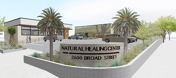 IN CHARGE Helios Dayspring is still the manager of Natural Healing Center after a judge denied an investor's motion to remove him from his position. - RENDERING COURTESY OF THE CITY OF SLO