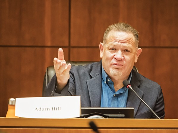 SETTLED San Luis Obispo County will pay a settlement to a former county employee who alleged that late 3rd District Supervisor Adam Hill sexually harassed her and created a hostile work environment before his August passing. - FILE PHOTO BY JAYSON MELLOM