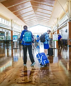 A PURPLE CHRISTMAS School officials worry that holiday travel and gatherings could lead to increased COVID-19 cases locally and further obstacles to in-person reopening plans. - PHOTO BY JAYSON MELLOM