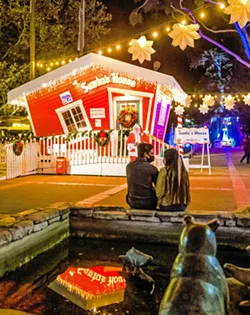 HOLLY JOLLY Downtown holiday displays all over the county will give you plenty to smile about as you finish up that shopping before the end of the year. - PHOTO BY JAYSON MELLOM