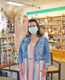 NEW VENTURES Roxi Buchanan opened The Natural Toolbox at the Pismo Beach Premium Outlets in October, after losing her job at the Cracked Crab restaurant due to the COVID-19 pandemic. - PHOTO COURTESY OF THE NATURAL TOOLBOX