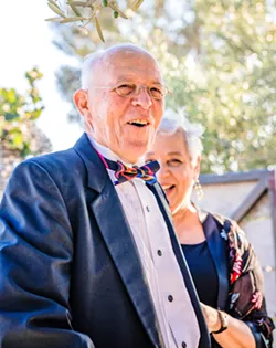 NOT FORGOTTEN Phil and Joanne Ruggles are shown at their surprise 50th wedding anniversary party in August 2018. Phil died a little more than a year later, after having an aortic dissection, a typically fatal event that couldn't be treated because he was on a blood thinner. - FILE PHOTO COURTESY OF BLAKE ANDREWS