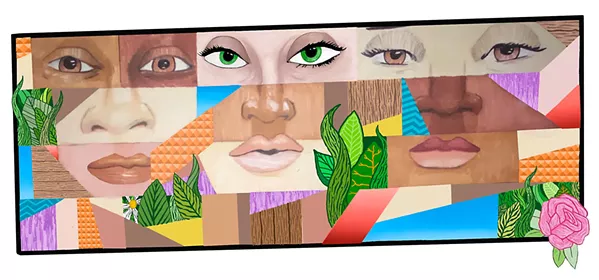 WE ARE EVERYDAY PEOPLE Inspired by Sly & The Family Stone's 1969 song, "Everyday People," Irineo Medina's mural concept is meant to "uplift marginalized groups in my community," he said. - COURTESY IMAGE BY IRINEO MEDINA