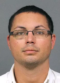 CONVICTED Josiah Johnstone was convicted of a felony count of stalking and felony criminal threats in San Luis Obispo County Superior Court on Jan. 28, 2020. - FILE PHOTO COURTESTY OF THE SLO COUNTY SHERIFF'S OFFICE