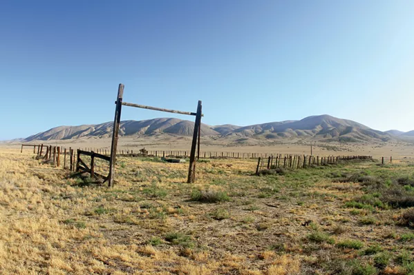 THE LAST EXPANSE Though Graham's book is packed with stunning photos of super blooms and the area's endangered species, it also depicts the quiet beauty and isolation of California's largest single native grassland remaining in the state, comprising more than 200,000 acres. - PHOTO COURTESY OF CHUCK GRAHAM