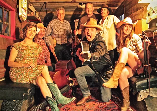 GET SHUCKED! The Mother Corn Shuckers release their fourth album, All In, on Jan. 22, and it's a real barn burner! - PHOTO COURTESY OF MARCIJEAN FAMBRINI