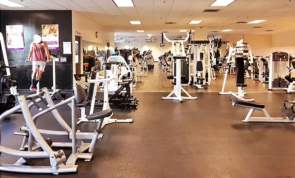 WORKING OUT SLO has cited Kennedy Club Fitness (pictured) three times for allegedly violating COVID-19 health orders by allowing indoor exercise. - PHOTO COURTESY OF THE CITY OF SAN LUIS OBISPO