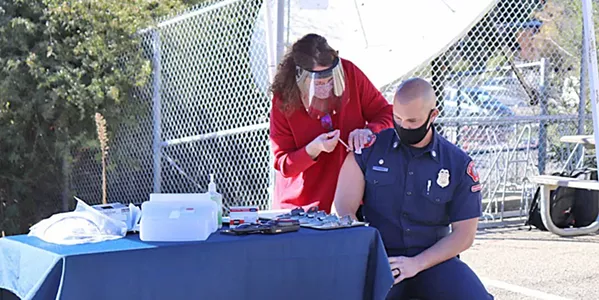 HEAVY LIFT SLO County Public Health has administered the majority of local COVID-19 vaccinations thus far. - FILE PHOTO COURTESY OF SLO COUNTY