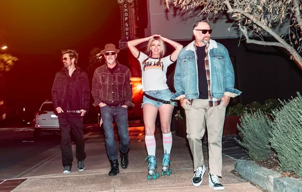 STILL ROCKIN' Lu Lu and the Cowtippers just released Just Keep Going, their new EP recorded in quarantine and available on Apple Music and Spotify. CDs will be available on March 6. - PHOTO COURTESY OF HAYLEY MARIE