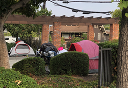 TRAGEDY The second death of a homeless person in less than two months occurred in Mitchell Park on April 5. - FILE PHOTO COURTESY OF SLO CITY