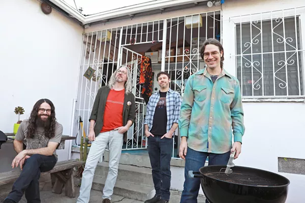 TASTY JAM Instrumental jammers Circles Around the Sun play an intimate, seated show at SLO Brew Rock, on May 6. - PHOTO COURTESY OF CIRCLES AROUND THE SUN