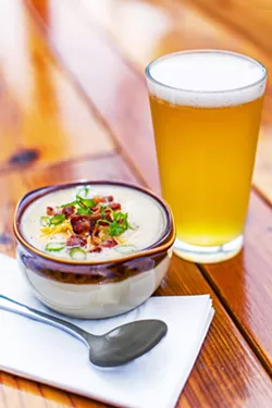 DAILY SPECIALS Find soups and deserts of the day at Beerwood in Baywood/Los Osos, where the patio is open daily starting at 11 a.m. - COURTESY PHOTOS BY CADY CONNELLY