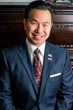LEADERSHIP VOID SLO County Clerk-Recorder Tommy Gong (pictured) will leave his post as the top election official on July 2. - PHOTO COURTESY OF TOMMY GONG'S FACEBOOK PAGE