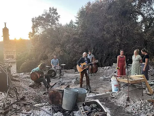 COSMIC MOUNTAIN GOSPEL Folk blues act Wolf Jett plays SLO Brew Rock on July 9. - PHOTO COURTESY OF WOLF JETT