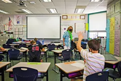 ANTI-MASK On July 16, Moms for Liberty SLO County plans to host a rally at the SLO County Public Health Department from 9 to 10:30 a.m., where they’ll voice support for “mask and vaccine choice” in local schools during the upcoming school year. - FILE PHOTO BY JAYSON MELLOM
