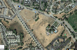 COMPATIBLE? On June 25, Scott Newton filed a civil lawsuit in SLO County Superior Court alleging that the city of Atascadero and two of its City Council members over their rejection of his application to build a self-storage facility and caretaker’s residence between Viejo Camino and El Camino Real streets in Atascadero. - IMAGE FROM GOOGLE MAPS