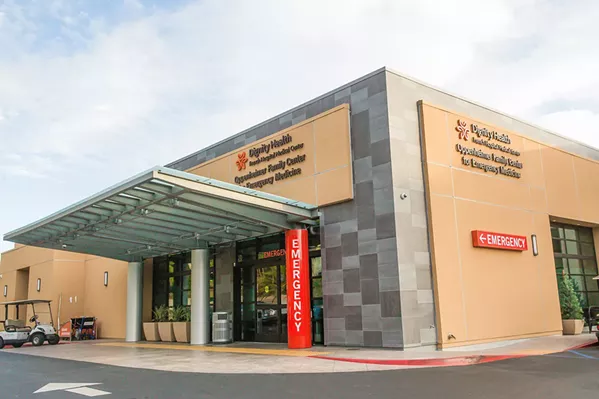 GIVING SHOTS French Hospital (pictured) is one of three local hospitals that have started to offer COVID-19 vaccines to all unvaccinated emergency room patients. - FILE PHOTO BY JAYSON MELLOM