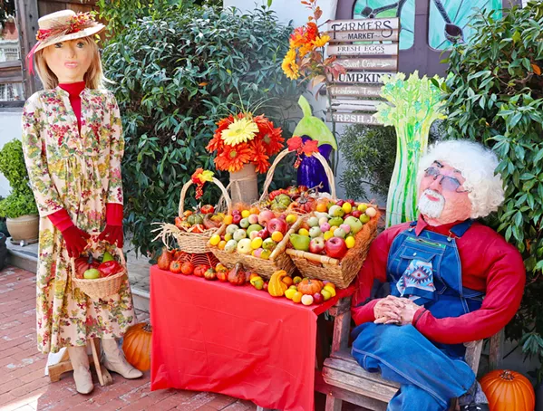 LUCKY 13 The 13th annual Cambria Scarecrow Festival runs Oct. 1 to 31. Displays are recycled and redesigned every two years. - PHOTO COURTESY OF CAMBRIA SCARECROW FESTIVAL