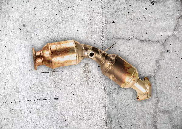 ON THE RISE Catalytic converter thefts continue unabated as property thefts in SLO increase. - COVER IMAGE FROM ADOBE STOCK