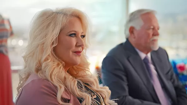 HOW TO BUILD A PYRAMID Streaming on Amazon Prime, LuLaRich reveals the dirty secrets behind LuLaRoe, a women's clothing company that's really a midlevel marking scam, and its unrepentant owners, DeAnne and Mark Stidham. - PHOTO COURTESY OF STORY FORCE ENTERTAINMENT