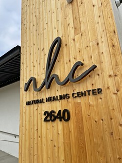 LANDLORD Helios Dayspring, who pleaded guilty to felony charges of bribery and tax evasion on Oct. 22, owns the new Natural Healing Center building on Broad Street. - PHOTO BY PETER JOHNSON