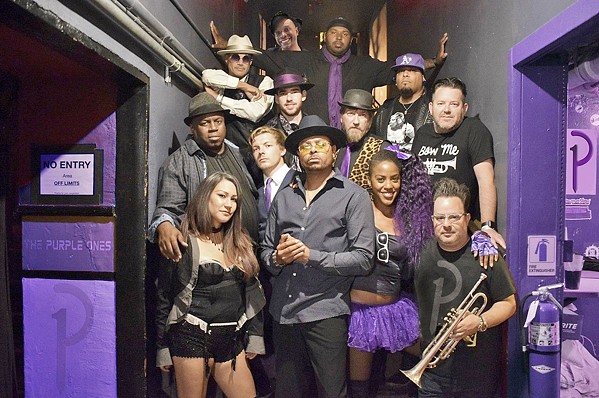 TRIBUTE The Purple Ones take their seriously funky tribute to Prince into The Siren on Jan. 6. - PHOTO COURTESY OF THE PURPLE ONES